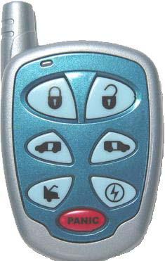 Using the Remote Control Your Remote Car Starter is equipped with a 7-button multi-channel remote control.