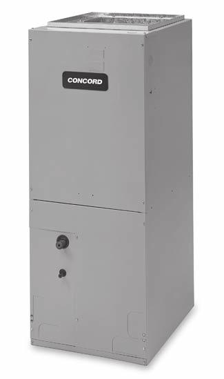 Enhanced Air Handler BCS2**V APPLICATION 2-5 ton sizes Upflow and horizontal (counterflow capable with kit) Sequenced for demand management External access to heater circuit breakers INSTALLATION 1