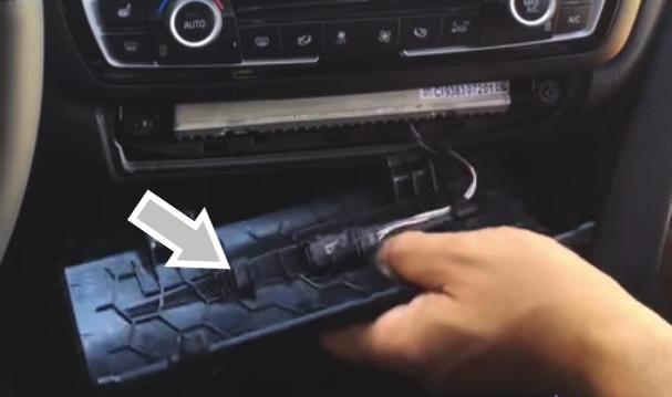 DASH DISASSEMBLY 1. Unclip, unplug, and remove the a/c vent panel above the radio.