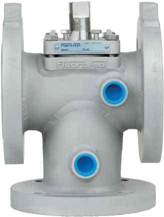 Among other features, the ease of installation allows any FluoroSeal Plug Valve to be retrofitted in-line in