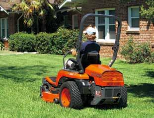 The Z200 Series provides the convenience and versatility of a compact mower with professional performance and power.