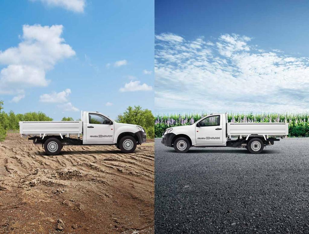 Select your work-mate ISUZU D-MAX Regular Cab High Ride An extremely capable performer that can handle difficult terrain with ease.