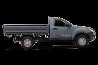 SPECIFICATIONS AND FEATURES Model Cab Type D-MAX Regular Ride Type Standard Ride High Ride Deck Type Flat Deck Cab Chassis Flat Deck Cab Chassis Engine Type Engine Displacement Max Power Max Torque