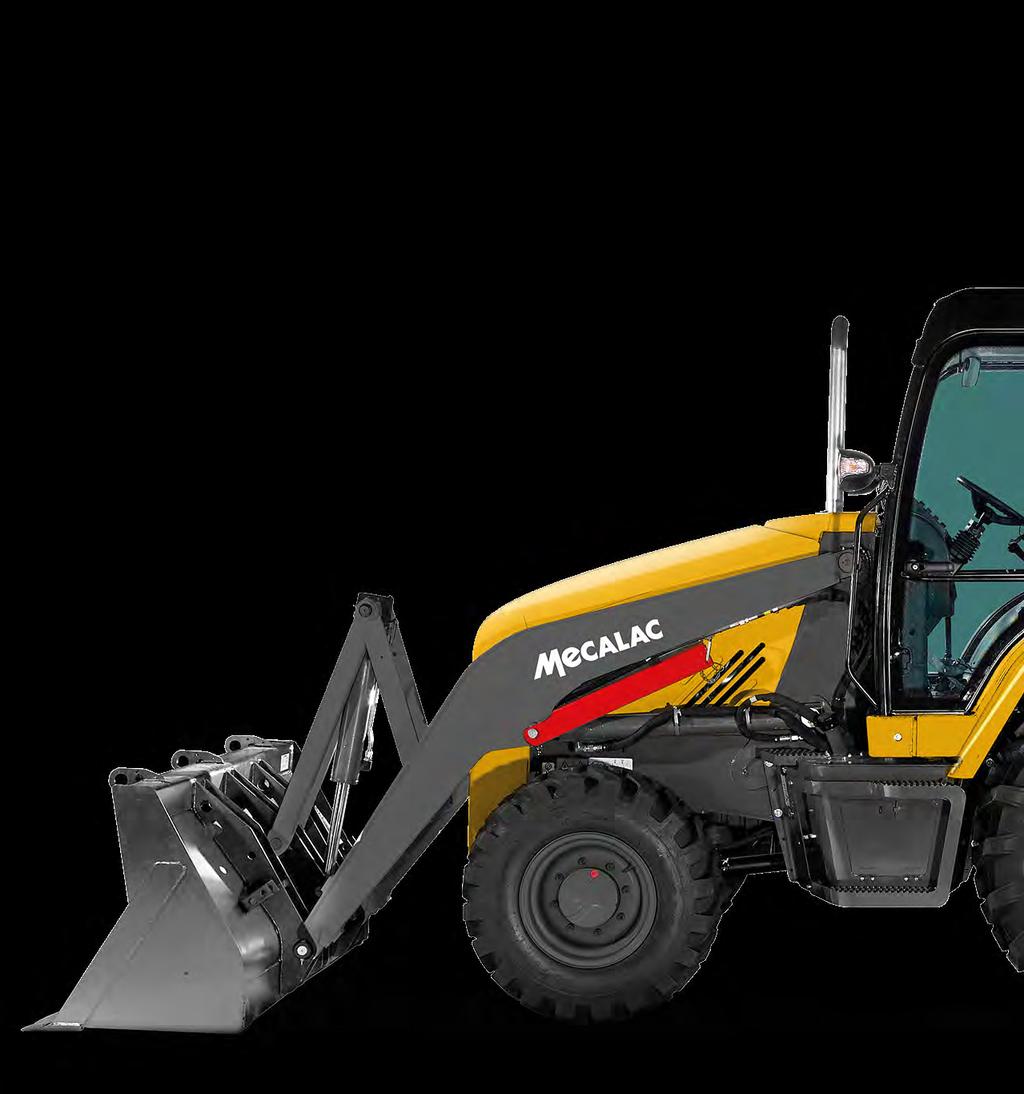 The dual functionality of our backhoe loaders combines the power of a wheel loader and the versatility of a compact excavator into one dynamic machine productive, cost