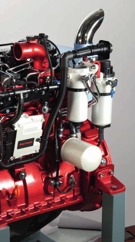 N SERIES ENGINE IN A NUTSHELL Many changes have been made beneath the engine covers of the new N Series models, but power and torque are still produced by Valtra s own engine, AGCO POWER The common