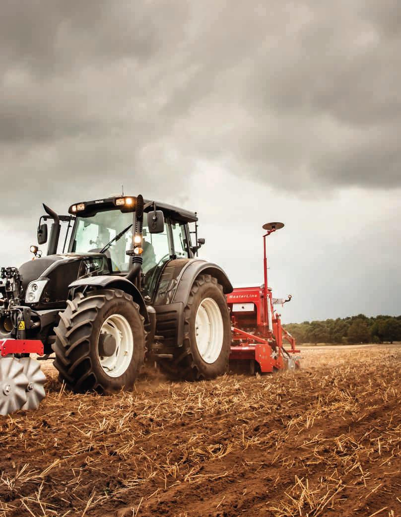Total control with Valtra ARM In Versu and Direct, the valves can be pre-programmed from the tractor terminal, satisfying the functional demands of