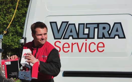 SERVICE KITS Valtra offers convenient ready-prepared service kits for 100-hour, 500-hour and 1000-hour services.