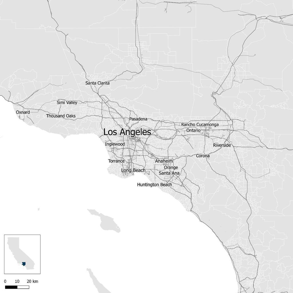 What are the implications on cities? What are the implications on cities? Example: Los Angeles Population City: approx.