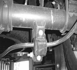 The anti-sway bar is heavy, and may cause property damage or personal injury if it falls on equipment, engine components or any part of your