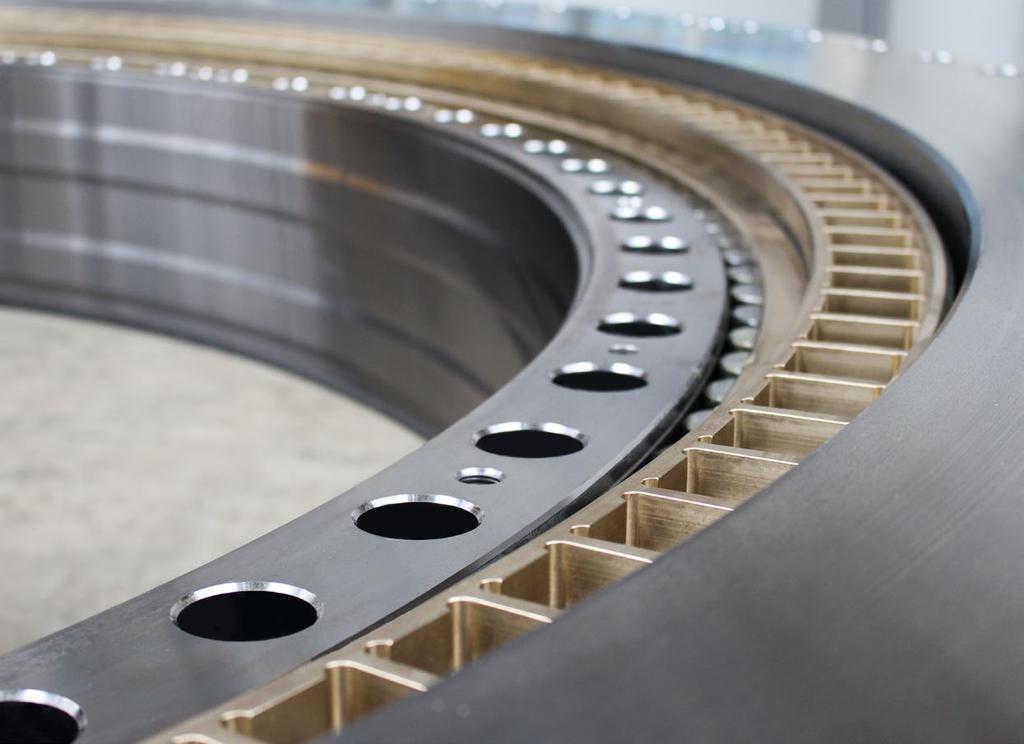 Main and Erector Bearings for Tunnelling Machines Liebherr - Your Bearing Competence Partner Relying on our outstanding bearing know-how and advanced engineering methods our customers are used to