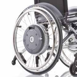 Accessories brochure Power add-ons Alber e-motion Push-rim activated power assist for wheelchairs. Combines active mobility with therapeutic benefits.
