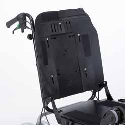 Backrest plate Provides firm and stable support in combination