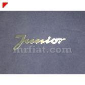 Other->Emblems "DKW Junior Stainless Steel 87... DK-03001 W stainless steel 87 mm ""junior"" script for DKW Junior.
