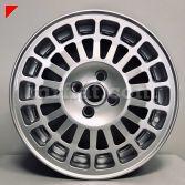 .. LA-RS-018 LA-RS-019 This ONE new 7 x 15 silver replica wheel with 4 x 98 mm bolt pattern for Lancia Delta.