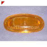 Made in Italy. Original... Interior white door light lens for Cadillac models from 1962. This item is made to 100%... Amber front turn light signal lens for DKW 3=6 models.