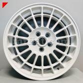 .. This ONE new 7 x 15 silver replica wheel with 4 x 98 mm bolt pattern for Lancia Delta... Lancia Delta Montecarlo HF... Simca 1000 Rallye 1200 S CD30 Wheel.