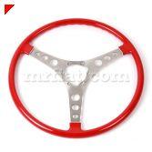 .. 380 mm red Steering Wheel for Corvette C1 1953-62 models. Excellent reproduction made in.
