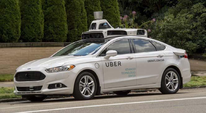 Uber s Driverless Taxi Now In trials in Pittsburgh Pennsylvania The car has: 20 cameras