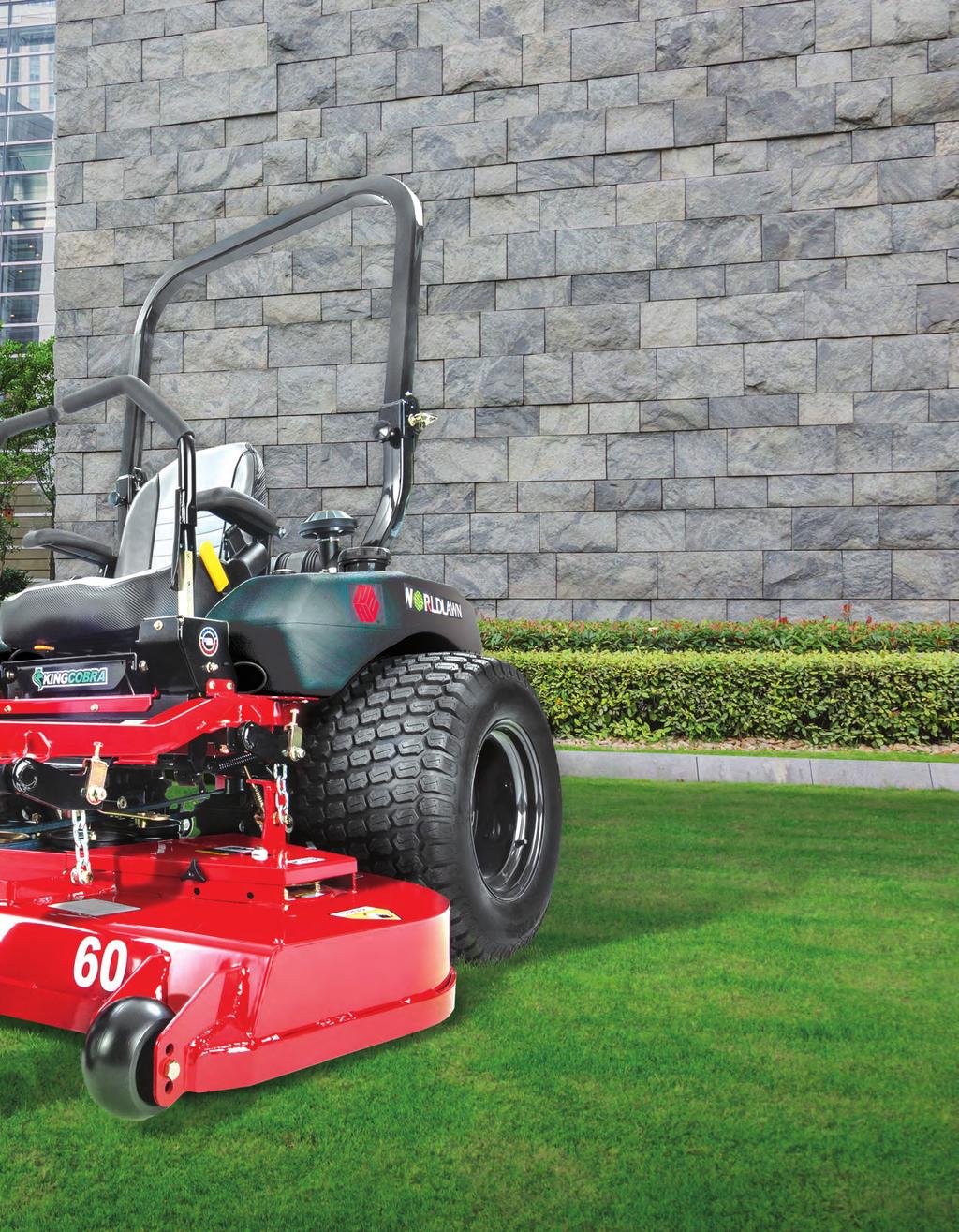 Productivity Hardy Shao President Worldlawn Power Equipment *King Cobra shown RLD PROVEN PERFORMANCE THAT S OUR PROMISE TO YOU