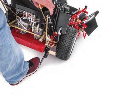 motors Side discharge, bag, or mulching capabilities Easy to