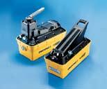 PA-, Turbo II Air Hydraulic Pumps PATG-models use a foot or hand operated treadle to control air and valve functions.