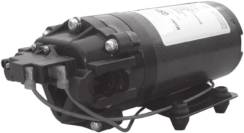 PowerFLO Series Pumps Volt DC Motor-Driven Diaphragm Pumps Model: 0:. GPM Model: 00:.