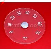 Part #: BP-VOLVO-013 D-114 x 5 mm clear speedometer lens for Volvo