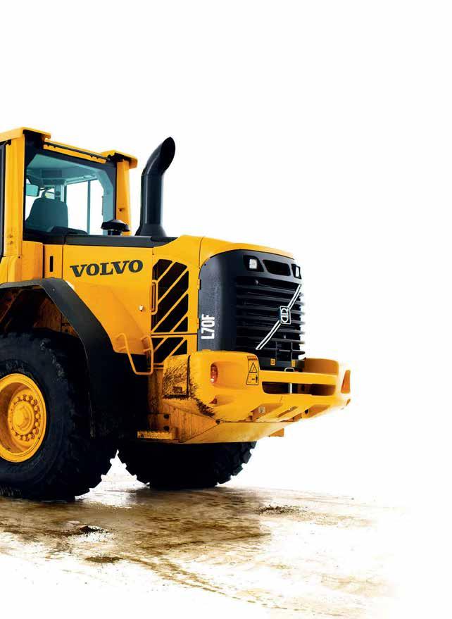 Tailor the wheel loader exactly for the application Load-sensing steering Saves fuel by only using power when you steer Gives increased comfort and operating safety Load-sensing hydraulic system