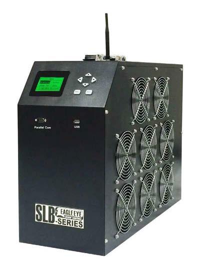 SLB-Series SMART DC Load Banks SLB-Series DC Load Banks (10-576V, 0-1200A) Product Overview Eagle Eye s SLB-Series DC load banks are designed for user ease of use, portability, and versatility in