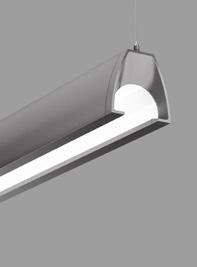 Shown with open end cap Shown with closed end cap DESCRIPTION PROJECT: Cava is a linear LED recessed and pendant luminaire with a TYPE: remarkably comfortable NOTES: and surprising appearance.