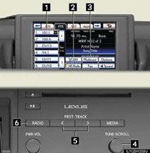 Basic operation Function menu tab Sound quality modes MEDIA button DISC: DVD player/cd player BT audio: Bluetooth audio AUX: Auxiliary audio device USB: USB memory ipod: ipod Power/Volume RADIO