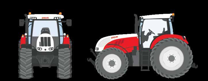 PERFORMANCE THROUGH INNOVATION ENGINE POWER STEYR 6200 CVT 1 Max. power with PowerPlus at 1,800 rpm = 180 kw (245 hp) 2 Max.