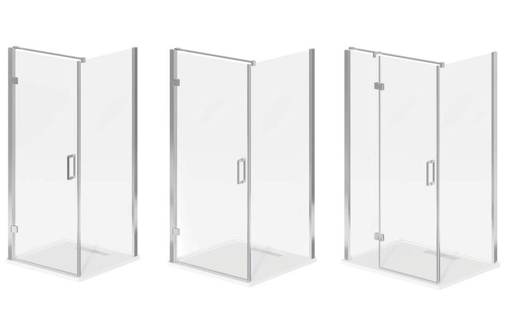 Shower Systems & Bases 1 2 1 MKII Shower Systems Available in: 900 x 900mm