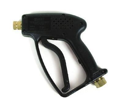 inline gun, especially well suited for high reach applications.