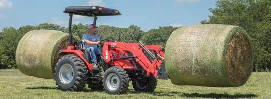 RK37 SERIES The RK37 Compact series tractors provide plenty of power for those big chores around the farm, larger scale landscaping applications, creating and maintaining food plots, equine