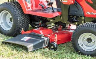 RK19H TRACTOR SUB-COMPACT The RK19H Sub-Compact series tractor packs plenty of power in a small package.