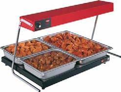 Glo-Ray Portable Heated Shelves Whether you need a heated workspace or extra base heat in a pass-through or buffet area, Hatco s full line of Glo-Ray Heated Shelf options can help you.
