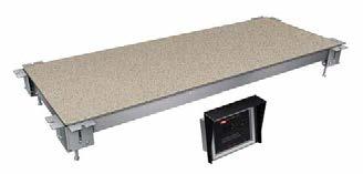 Cold Simulated Stone Shelves Built-In without Condenser Fabricator models These shelves are a must for buffet lines in cafeterias, restaurants and much more!