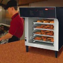 Flav-R-Savor Heated Air Curtain Cabinets The patented Flav-R-Savor Heated Air Curtain Cabinet effectively and safely holds hot food hot without the use of doors, allowing immediate access to product.