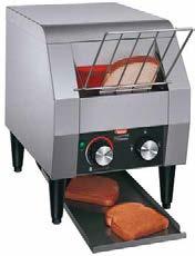 Toast-Max Conveyor Toasters The Hatco economy Toast-Max conveyor toasters offer the flexibility and performance to perfectly toast bread and buns fast - up to 300 slices per hour.