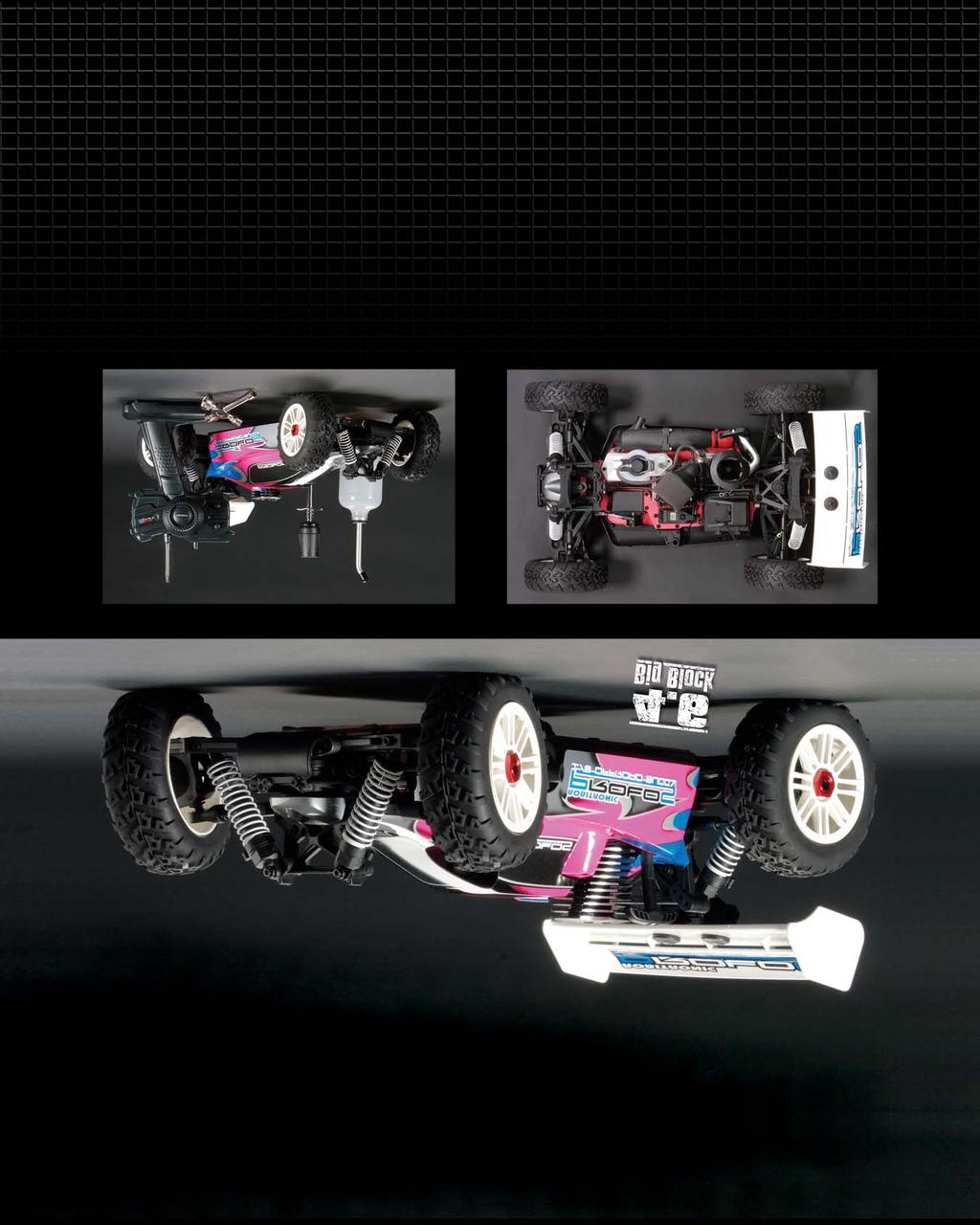 Features 4WD Shaft-Drive System for better handling and traction Powerful Axial.