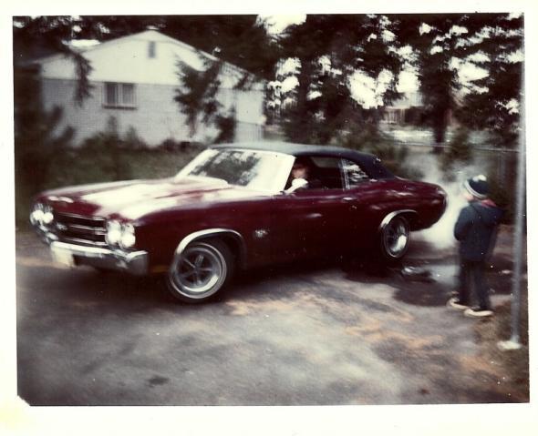 My father was provided a new car about every six months. He let me order a 1970 Chevelle SS 396, with stripe delete, the color... Black Cherry.