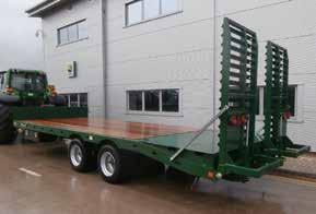 21047148/62 RRP 10,625 special offer 7,450 Flat 10T bale trailer 26, hyd brakes, 385/65R22. 21047144/58.