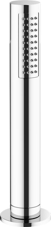 5m hose SVELTE SHOWER KIT SVELTEPACKAGE2 Shower rail with integrated wall outlet Multifunction white handset 11mm x 1.