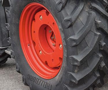 Wheel weights are available for optimum rear ballasting. They are mounted with the tried and proven Fendt coupling system.