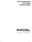 Excel Two Bag Catcher 36/42 Decks Operator s Manual