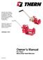 Owner s Manual For Thern Worm Gear Hand Winches ORIGINAL TEXT