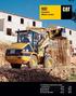 902 Compact Wheel Loader Performance and Versatility Ease of Operation Serviceability pg. 4 pg. 4, 5 pg. 5 Built for tough work