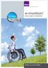 Simply mobile. Power assist for wheelchairs HIGHLY DURABLE EXCELLENT RANGE LIGHTWEIGHT DESIGN. Power at your hands.