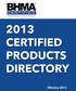 2013 CERTIFIED PRODUCTS DIRECTORY